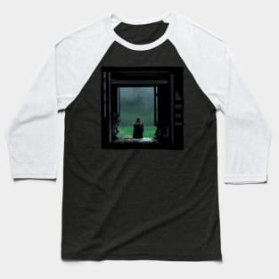 Illustration - Andrei Tarkovsky Stalker Woods Scene Baseball T-Shirt